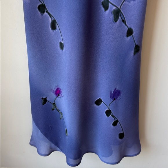 Vintage Y2K 90s Floral Maxi Slip Dress ALGO - Picture 5 of 12